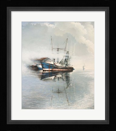 Framed Time Rolls On Print