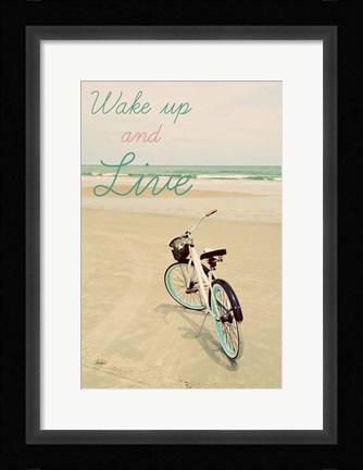 Framed Wake Up Print