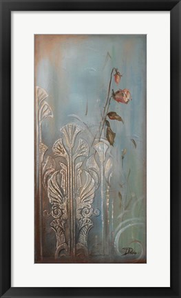 Framed Ornaments &amp; Roses I Print