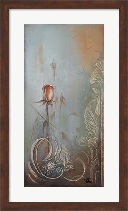 Framed Ornaments &amp; Roses II Print