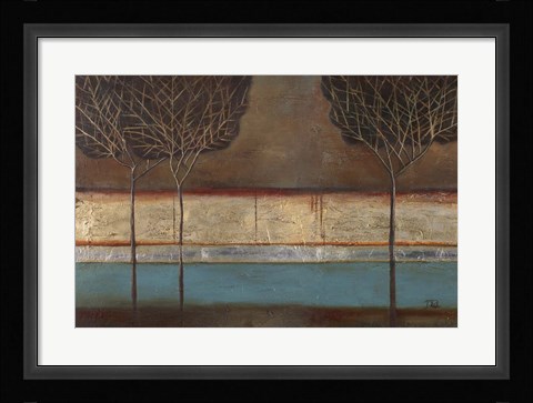 Framed Gold Forest Print