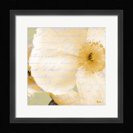 Framed Written In The Wind II Print
