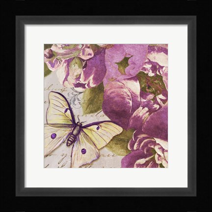 Framed Beautiful Peonies in Paris IV Print