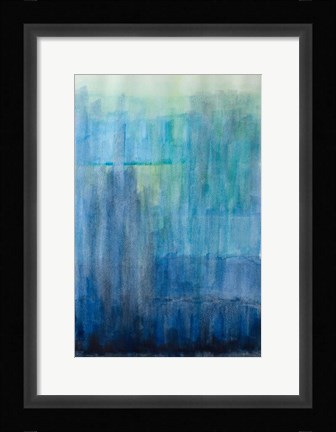 Framed Blue Ice Print