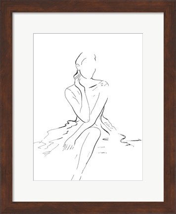 Framed Fashion Illustration Print