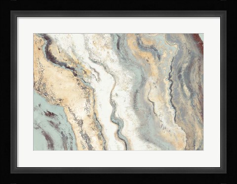 Framed Cool Flow II Print