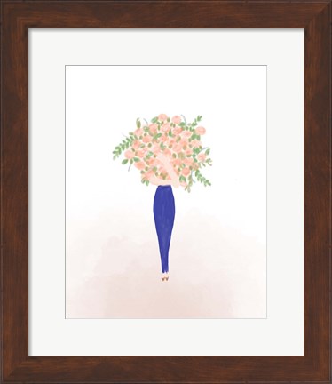 Framed Flower Gal Print