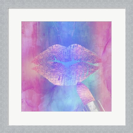 Framed Summer Kiss I Print