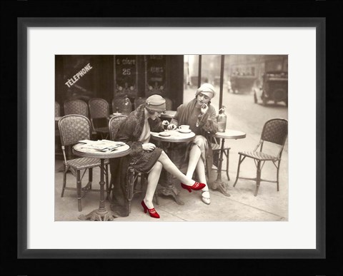 Framed New Shoes Paris 1925 Print