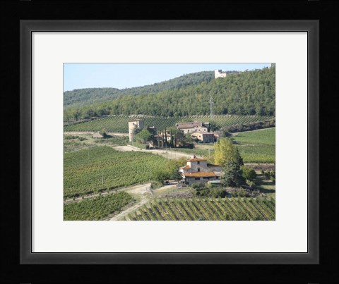 Framed Tuscany 2 Print