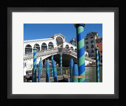 Framed Venice - Rialto Bridge Print