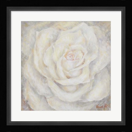 Framed E-Motion Rose Print