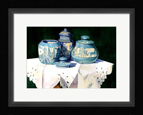 Framed Dakota Pottery Print