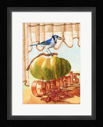 Framed Give Thanks Print