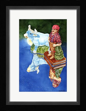 Framed Paul and Babe Print