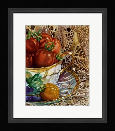 Framed Tomato Party Print