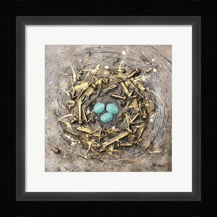 Framed We Built Our Home Print