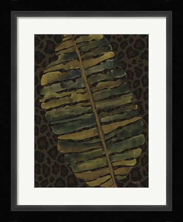 Framed Banana Leaf Print