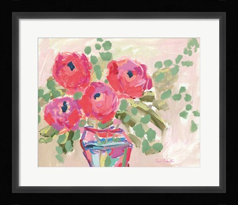 Framed Blooms for Kimberly Print