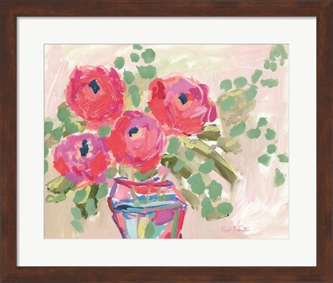 Framed Blooms for Kimberly Print