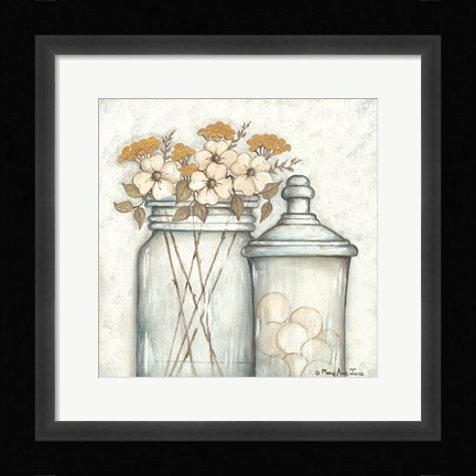 Framed Pretty Simple Print