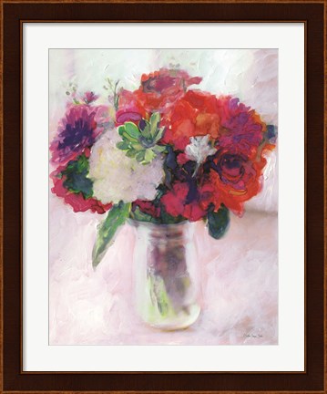 Framed Dramatic Blooms 2 Print
