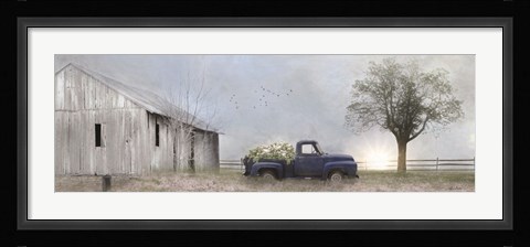 Framed Jonestown Barn Print