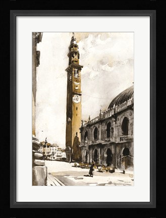 Framed Paris Street 5 Print