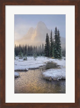 Framed Bell Mountain North Cascades I Print