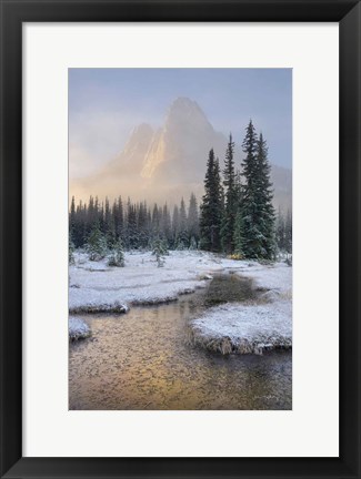 Framed Bell Mountain North Cascades I Print