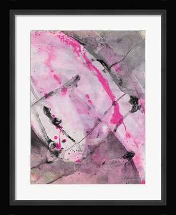 Framed Cracks in the Earth II Print