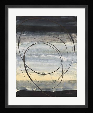 Framed Horizon Balance III Light Print