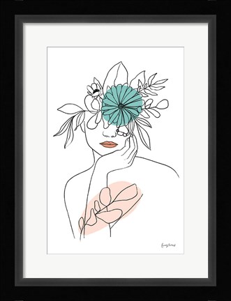 Framed Rooted III Print