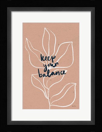Framed Balance I Print