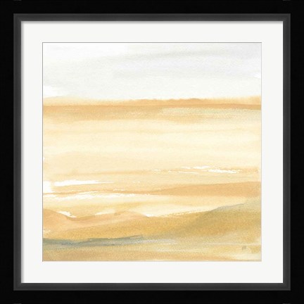 Framed Ochre Sands II Print