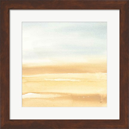 Framed Ochre Sands I Print