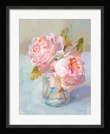 Framed Sweet Roses II Print