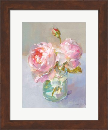 Framed Sweet Roses I Print