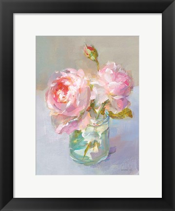 Framed Sweet Roses I Print