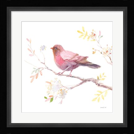 Framed Flight Friends II Print