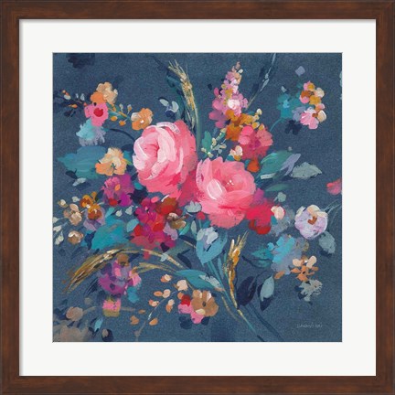 Framed Joyful Bouquet Print