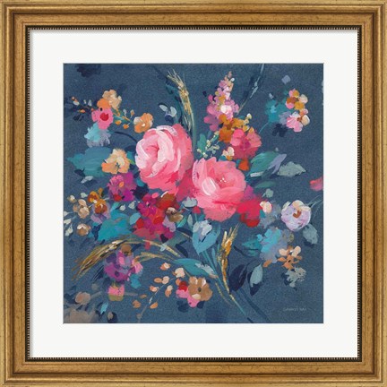 Framed Joyful Bouquet Print