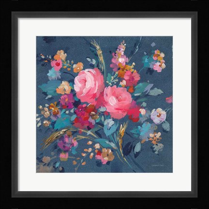 Framed Joyful Bouquet Print