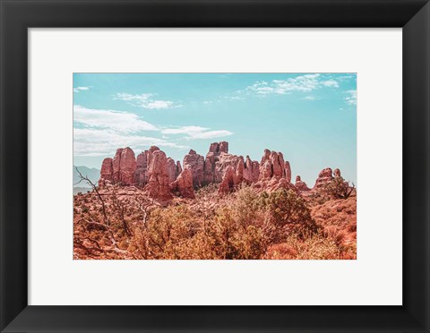 Framed What a View II Print