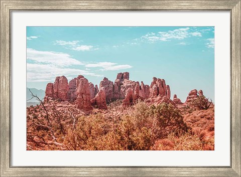 Framed What a View II Print