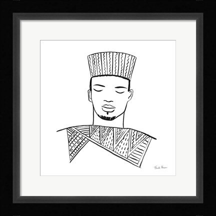 Framed Muse III Print