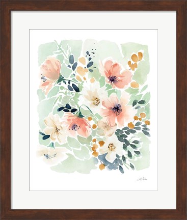 Framed Spring Florals Print