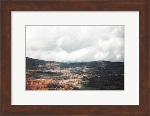 Framed Autumn Hills II Print