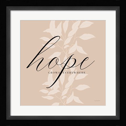 Framed Hope Print