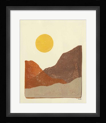 Framed Sedona I Print